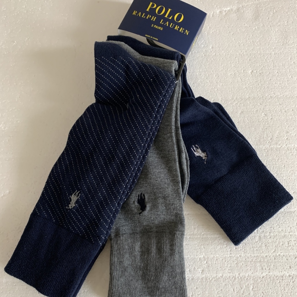Polo Ralph Lauren Men's Dress Socks Size 10-13